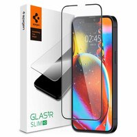 Spigen Screenprotector Full Cover Glass screenprotector voor iPhone 13 mini - zwart