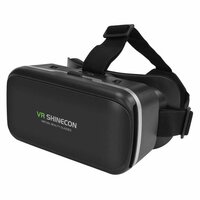 VR SHINECON IMAX Screen 3D Virtual Reality Bril voor 4-6 inch smartphones - Zwart
