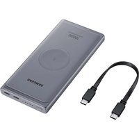 Samsung Wireless Qi Charging Draadloos Opladen Powerbank USB-C 10000 mAh - Zilver