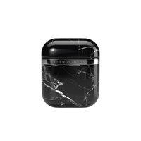 Richmond & Finch Black Marble marmer hoesje voor AirPods 1 en 2 - zwart