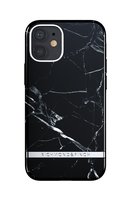Richmond & Finch Black Marble stevig marmer hoesje voor iPhone 12 mini - zwart
