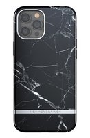 Richmond & Finch Black Marble stevig marmer hoesje voor iPhone 12 Pro Max - zwart