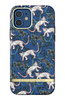 Richmond & Finch Blue Leopard stevig luipaarden hoesje voor iPhone 12 en iPhone 12 Pro - blauw