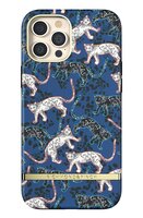Richmond & Finch Blue Leopard stevig luipaarden hoesje voor iPhone 12 Pro Max - blauw