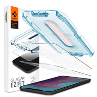 Spigen Glas tR EZ Fit (2 Pack) + Frame screenprotector voor iPhone 12 Pro Max - transparant