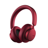 Urbanista Miami Midnight Over-Ear Bluetooth Hoofdtelefoon Active Noise Cancellation - Robijn Rood