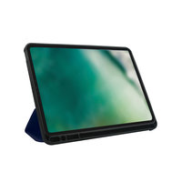 Xqisit Piave with Pencil Holder TPU hoes voor iPad Air 4 10.9 2020 & iPad Air 5 2022 - blauw