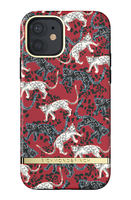 Richmond & Finch Samba Red Leopard luipaarden hoesje voor iPhone 12 en iPhone 12 Pro - rood