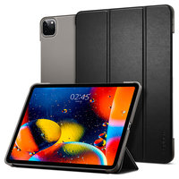 Spigen Smart Fold kunstleer hoes voor iPad Pro 12.9 (2020) - zwart