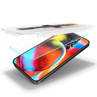 Spigen tR EZ Fit Sensors Open + Frame screenprotector voor iPhone 13 Pro Max - transparant