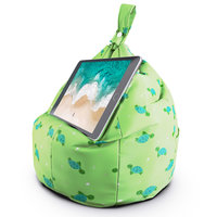 Planet Buddies schildpad tablet kussen standaard beanbag iPadhouder - Groen
