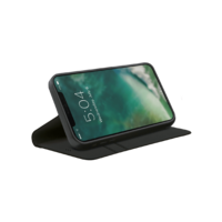 Xqisit Eco Wallet Selection Anti Bac biologisch afbreekbaar hoesje voor iPhone 12 Pro Max - zwart