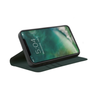 Xqisit Eco Wallet Selection Anti Bac biologisch afbreekbaar hoesje iPhone 12 iPhone 12 Pro - groen