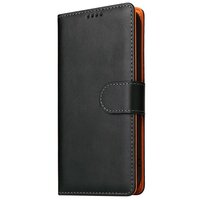 Bookcase Wallet kunstleer hoesje voor iPhone 14 Pro - zwart