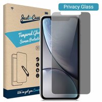 Just in Case Privacy Tempered Glass voor iPhone 11 - gehard glas
