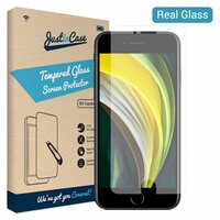 Just in Case Tempered Glass voor iPhone SE 2020 en iPhone SE 2022 - gehard glas