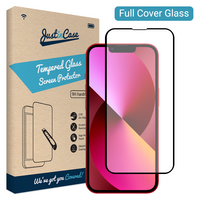Just in Case Full Cover Tempered Glass voor iPhone 13 Pro en iPhone 13 - gehard glas