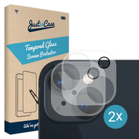 Just in Case Tempered Glass Camera Lens 2 stuks voor iPhone 13 mini - transparant