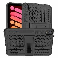 Just in Case Rugged Hybrid Case hoes voor iPad mini 6 - zwart