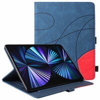 Just in Case Business Book Case hoes voor iPad Pro 11 inch (2018 2020 2021 2022) - blauw