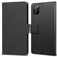 Just in Case Wallet Case hoesje voor iPhone 11 Pro Max - zwart