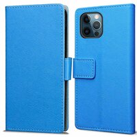 Just in Case Wallet Case hoesje voor iPhone 12 Pro Max - blauw