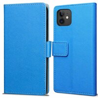 Just in Case Wallet Case hoesje voor iPhone 12 mini - blauw