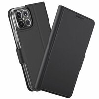 Just in Case Wallet Case Slimline hoesje voor iPhone 12 mini - zwart