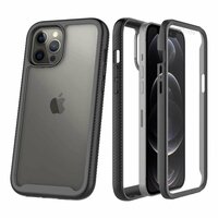 Just in Case 360 Full Cover Defense Case hoesje voor iPhone 12 mini - zwart