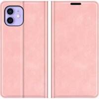 Just in Case Wallet Case Magnetic hoesje voor iPhone 12 en iPhone 12 Pro - roze