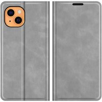 Just in Case Wallet Case Magnetic hoesje voor iPhone 13 mini - grijs