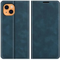 Just in Case Wallet Case Magnetic hoesje voor iPhone 13 - blauw