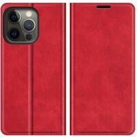 Just in Case Wallet Case Magnetic hoesje voor iPhone 13 Pro Max - rood