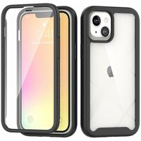 Just in Case 360 Full Cover Defense Case hoesje voor iPhone 13 - zwart