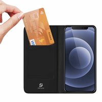 DUX DUCIS Wallet Case Slimline hoesje voor iPhone 13 mini - zwart