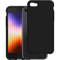 Just in Case Soft TPU Case hoesje voor iPhone SE 2020 en iPhone SE 2022 - zwart