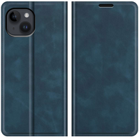 Just in Case Wallet Case Magnetic hoesje voor iPhone 14 Plus - blauw