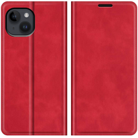 Just in Case Wallet Case Magnetic hoesje voor iPhone 14 Plus - rood