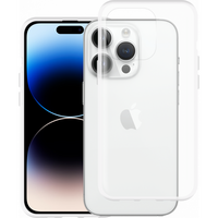 Just in Case Soft TPU Case hoesje voor iPhone 14 Pro - transparant