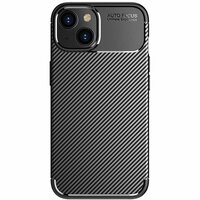 Just in Case Rugged TPU Case hoesje voor iPhone 14 - zwart