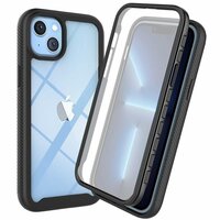 Just in Case 360 Full Cover Defense Case hoesje voor iPhone 14 - zwart