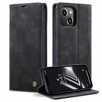 Caseme Retro Wallet Case hoesje voor iPhone 14 - zwart