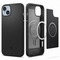 Spigen Mag Armor Case hoesje voor iPhone 14 Plus - zwart Magfit