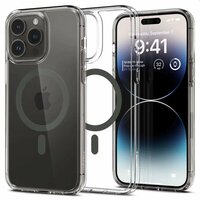 Spigen Ultra Hybrid Mag Case hoesje voor iPhone 14 Pro Max - Graphite