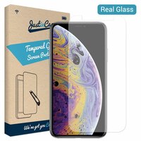 Just in Case Tempered Glass voor iPhone X en XS - gehard glas
