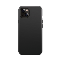 Xqisit NP Silicone case Anti Bac hoesje voor iPhone 14 - zwart