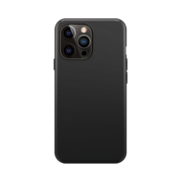 Xqisit NP Silicone case Anti Bac hoesje voor iPhone 14 Pro - zwart