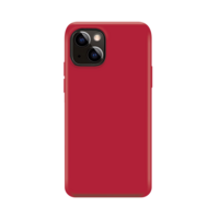 Xqisit NP Silicone case Anti Bac hoesje voor iPhone 14 - rood