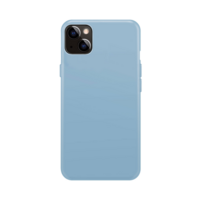 Xqisit NP Silicone Case Anti Bac hoesje voor iPhone 14 - lichtblauw