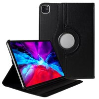 360 Rotating bookcase hoes iPad Pro 11 inch (2018 2020 2021 2022) & iPad Air 4 en iPad Air 5 - zwart